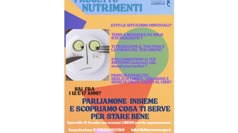 “NutriMenti”: Energia per Corpo e Mente Un progetto in aiuto ai giovanissimi 